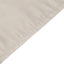 Lamour Satin 60"x102" Rectangle Tablecloth Silver - Durable & Silky Soft Feel Table Cover