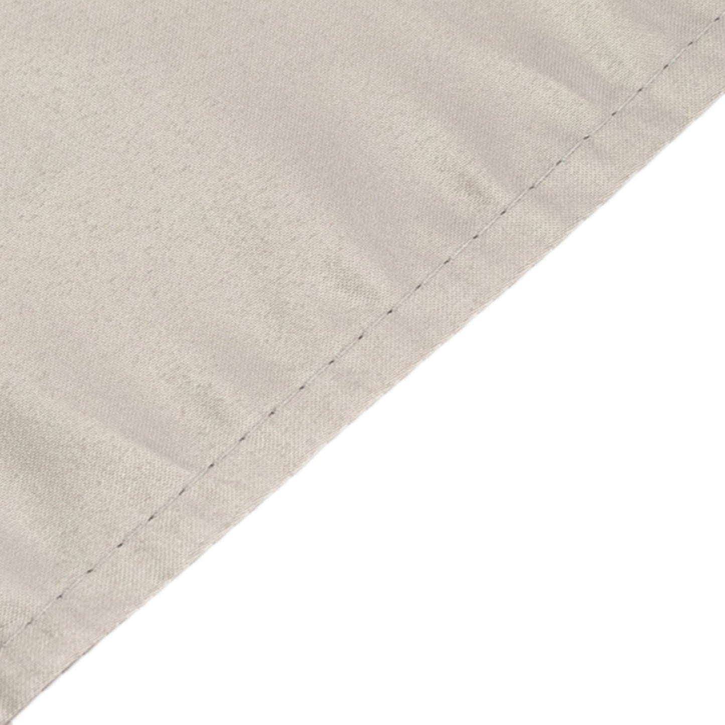 Lamour Satin 60"x102" Rectangle Tablecloth Silver - Durable & Silky Soft Feel Table Cover