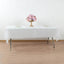 Plastic Table Cover Roll White with Slide Cutter - Customizable Disposable Tablecloth Roll 54"x300ft