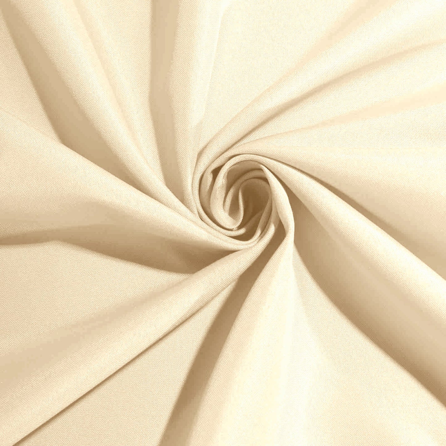 5 Pack Polyester 20"x20" Napkins Beige - Wrinkle Resistant & Easy Care Cloth Napkins