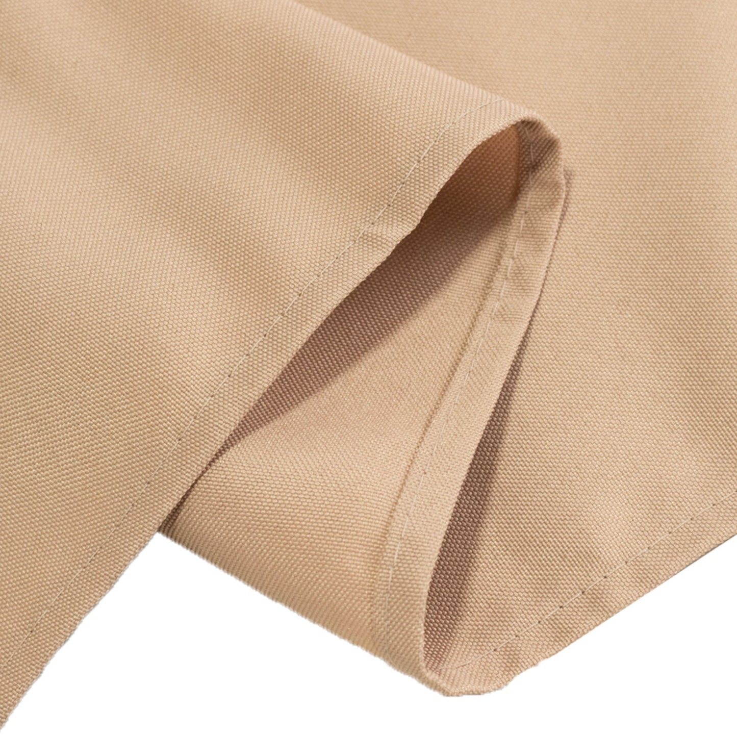 Premium Polyester 90"x156" Rectangle Tablecloth Nude - Seamless 220GSM Stain-Resistant Table Cover