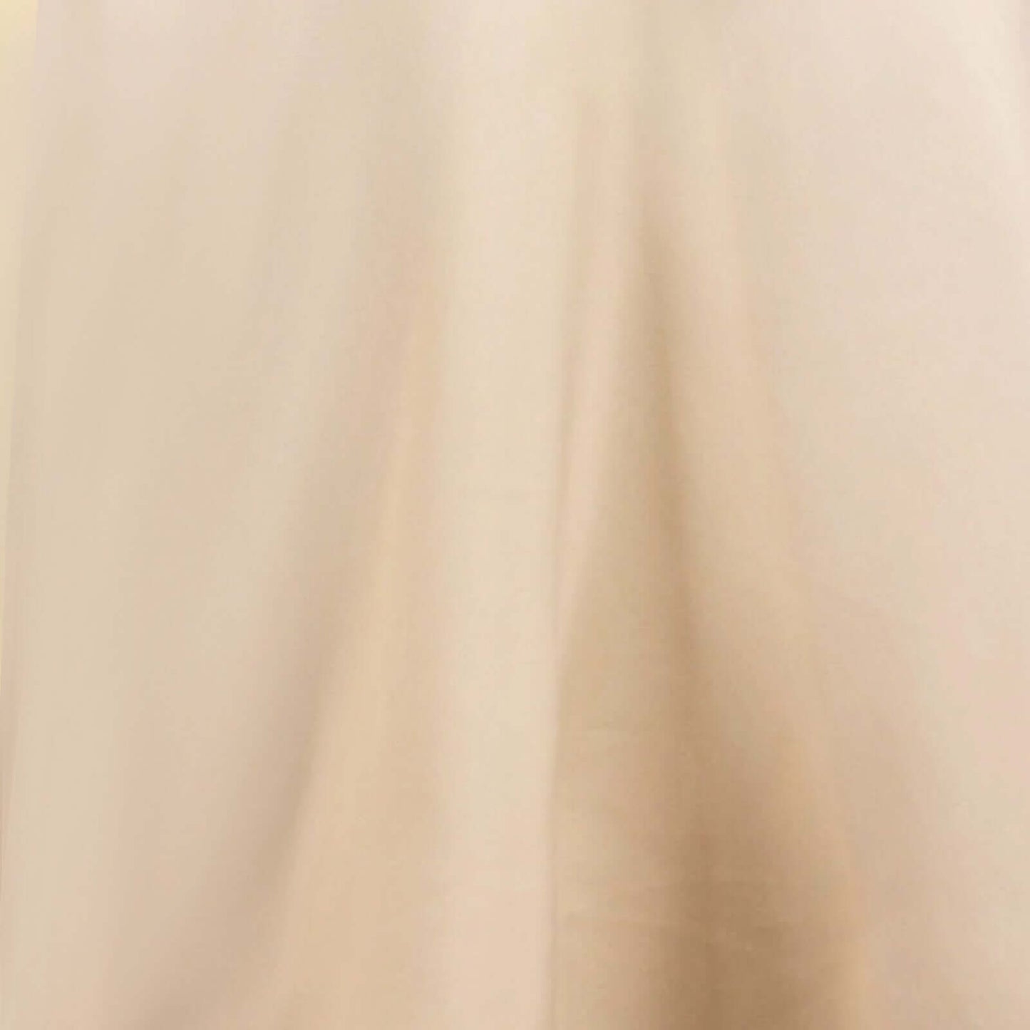 Premium Polyester 108" Round Tablecloth Beige - Wrinkle-Resistant 220GSM Table Cover