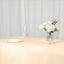 Polyester 54"x96" Rectangle Tablecloth Beige - Wrinkle-Resistant & Easy-to-Care Table Cover