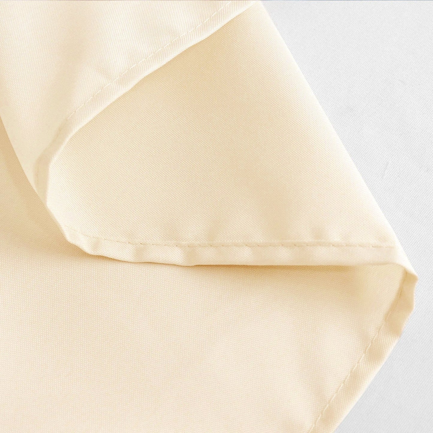 Polyester 54"x96" Rectangle Tablecloth Beige - Wrinkle-Resistant & Easy-to-Care Table Cover