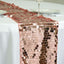 Big Payette Sequin 13"x108" Table Runner Rose Gold - Dazzling Design