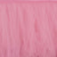 Tulle 17ft Table Skirt Pink/Rose Quartz - 4 Layer Pleated Tutu Table Cover