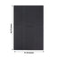 20 Pack Linen-Like Paper 8.5"x4" Napkins Black - Highly Absorbent & Disposable Airlaid Guest Towels