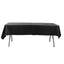 Plastic Table Cover Roll Black with Slide Cutter - Customizable Disposable Tablecloth Roll 54"x300ft