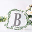 Decorative Rhinestone Alphabet "B" Letter Stickers, Glitter Adhesive Craft Letters Black DIY Sparkle Embellishments 8"