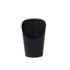 50-Pack Paper Popcorn Box Snack Cups Cone Design Black - Great for Appetizers 14oz