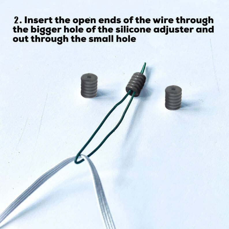 50 Pcs Silicon Mask Buckle For Adjusting Mask Rope, Ear Loop Adjuster - Clearance SALE