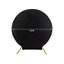7.5ft Black Round Spandex Fit Party Backdrop Stand Cover