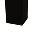 8ft Black Spandex Backdrop Stand Cover for Arc de Triomphe Stand, Stretch Fitted Floral Balloon Frame Wedding Arch Cover