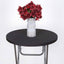 Spandex Table Top Cover Black Fitted Cocktail Topper - Wrinkle-Free Table Topper