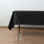 Plastic Table Cover Roll Black with Slide Cutter - Customizable Disposable Tablecloth Roll 54"x300ft