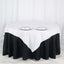 Polyester 70"x70" Table Overlay Square Tablecloth White - Wrinkle-Resistant & Durable Table Cover for Events