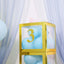 4-Pack Stickers Banner Custom 0-9 Number "3" Design Gold - Milestone Age and Date Stick-On Numbers 5"