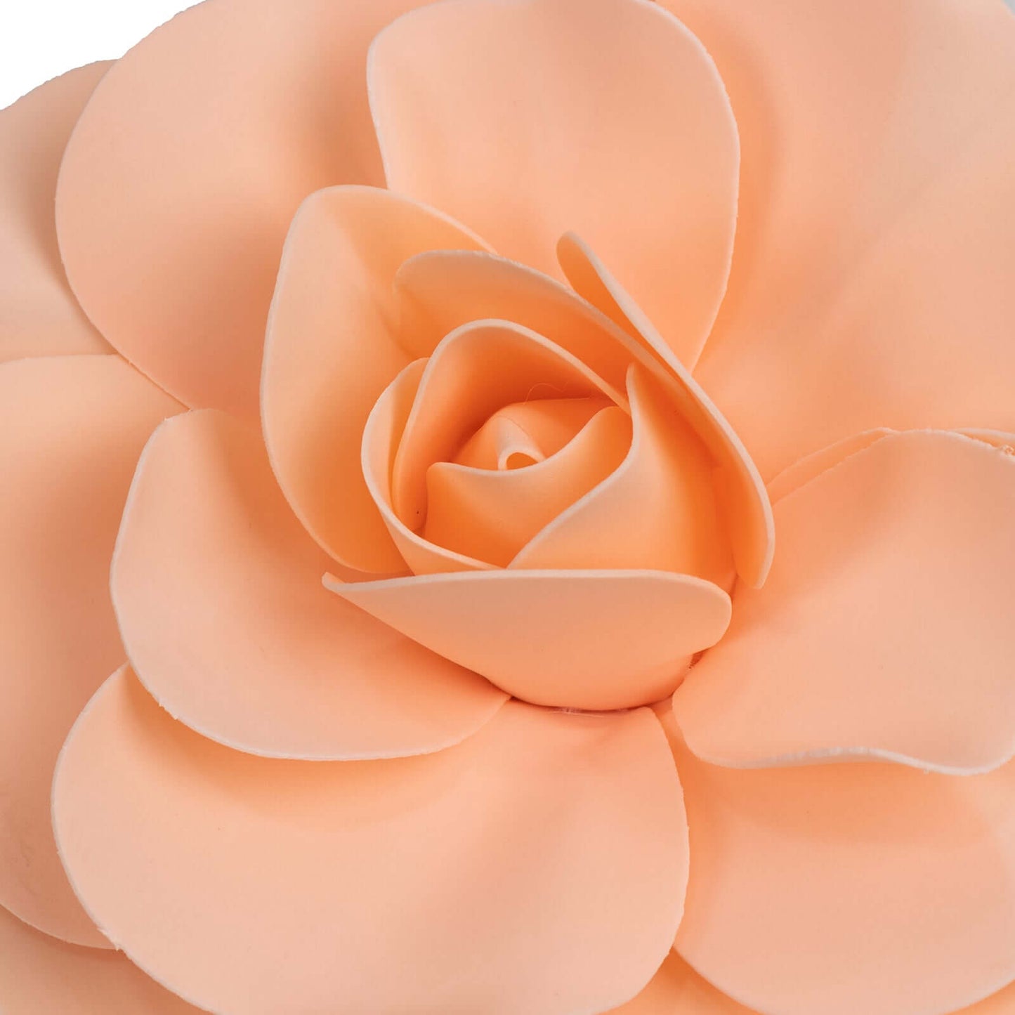 4 Pack 12" Large Blush Real Touch Artificial Foam DIY Craft Roses
