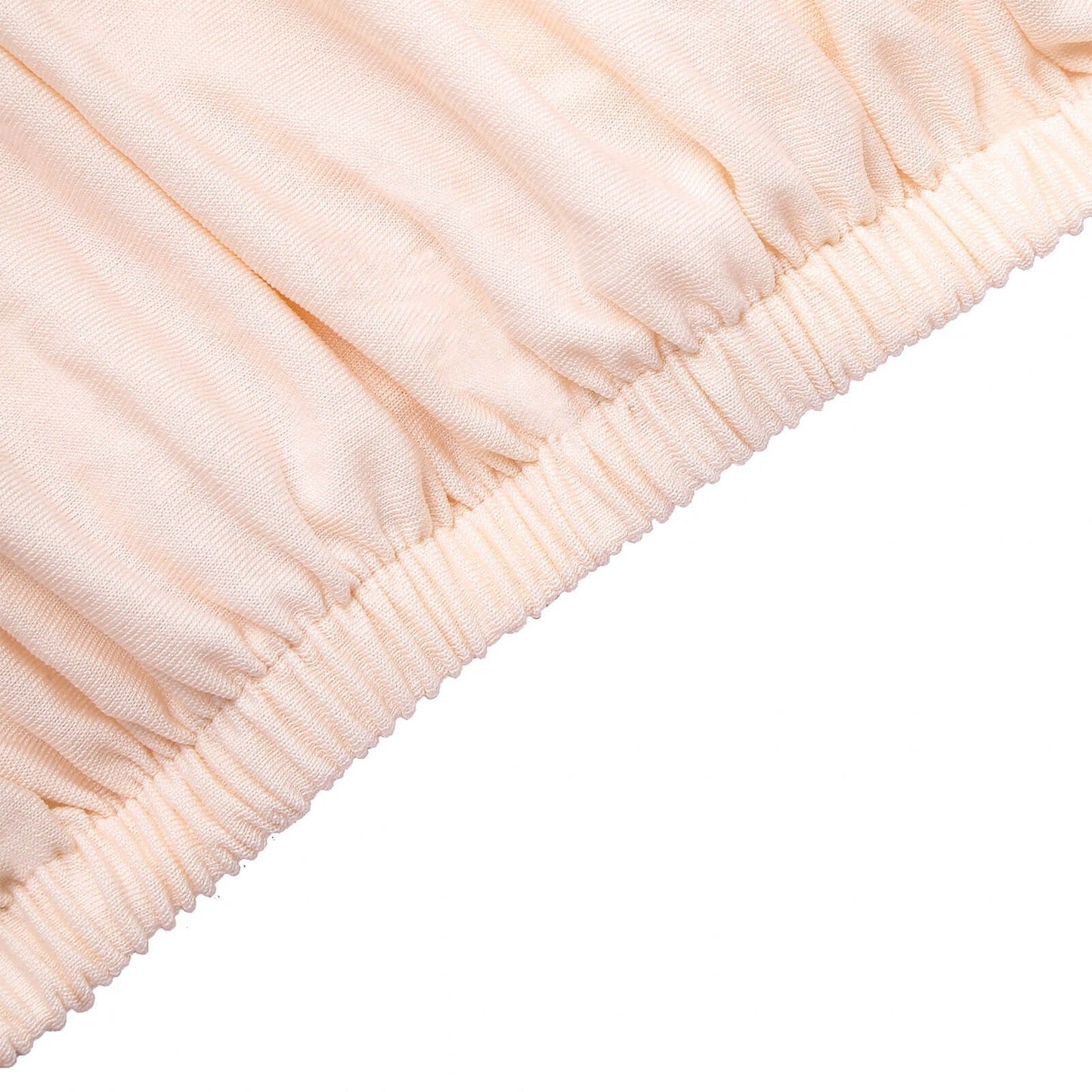 Set of 5 Blush Spandex Cylinder Pedestal Stand Covers, Stretchable Pillar Prop Covers - 160 GSM