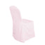 Polyester Slip On Banquet Chair Covers Blush - Stain-Resistant Reusable Durable Fabric