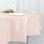Polyester 90" Round Tablecloth Blush - Stain & Wrinkle-Resistant Table Cover