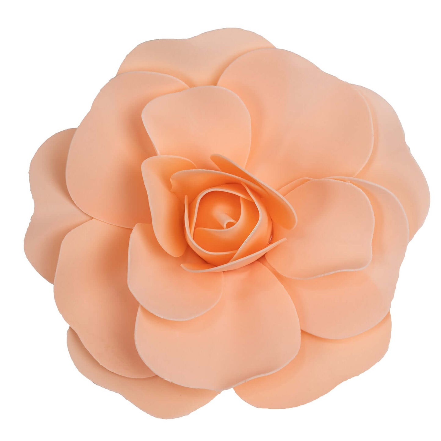 4 Pack 12" Large Blush Real Touch Artificial Foam DIY Craft Roses