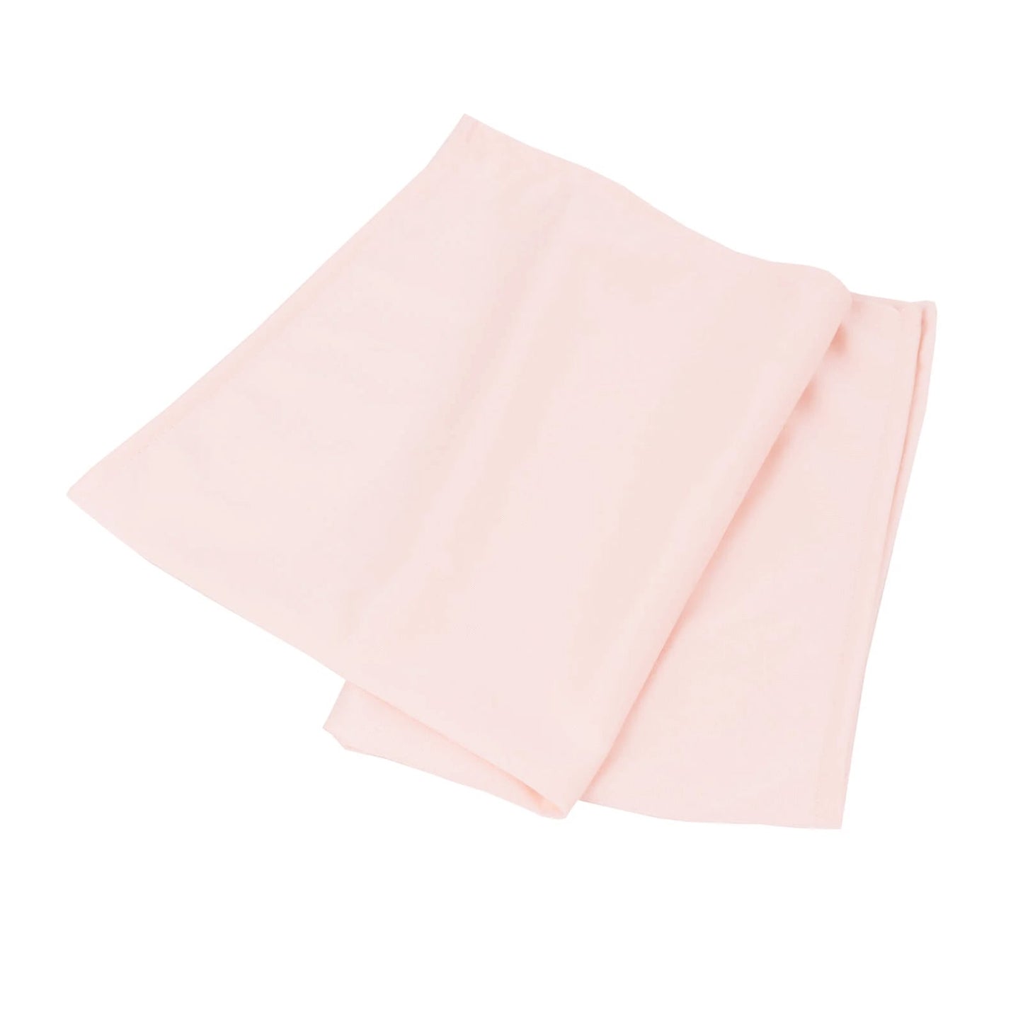 5 Pack Scuba 20"x20" Napkins Blush - Durable & Reusable Dinner Napkins