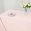 Premium Polyester 90"x132" Rectangle Tablecloth Blush - Seamless 220GSM Stain-Resistant Table Cover