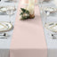 Polyester 12"x108" Table Runner Blush - Durable & Wrinkle-Resistant Table Decor