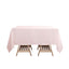 Polyester Square 70"x70" Tablecloth Blush - Wrinkle-Resistant & Durable Table Cover