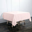 Polyester Square 70"x70" Tablecloth Blush - Wrinkle-Resistant & Durable Table Cover