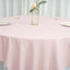 Polyester 90"x90" Table Overlay Square Tablecloth Blush - Wrinkle-Resistant & Durable Table Cover