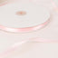 100 Yards 3/8" Blush Single Face Decorative Satin Ribbon