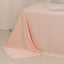 Lamour Satin 90"x156" Rectangle Tablecloth Blush - Luxurious, Soft Seamless Table Cover