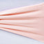 5 Pack Stretch Spandex Chair Sashes Blush - Fitted Finish Two Ply Heavy Duty Chair Bands 5"x12"
