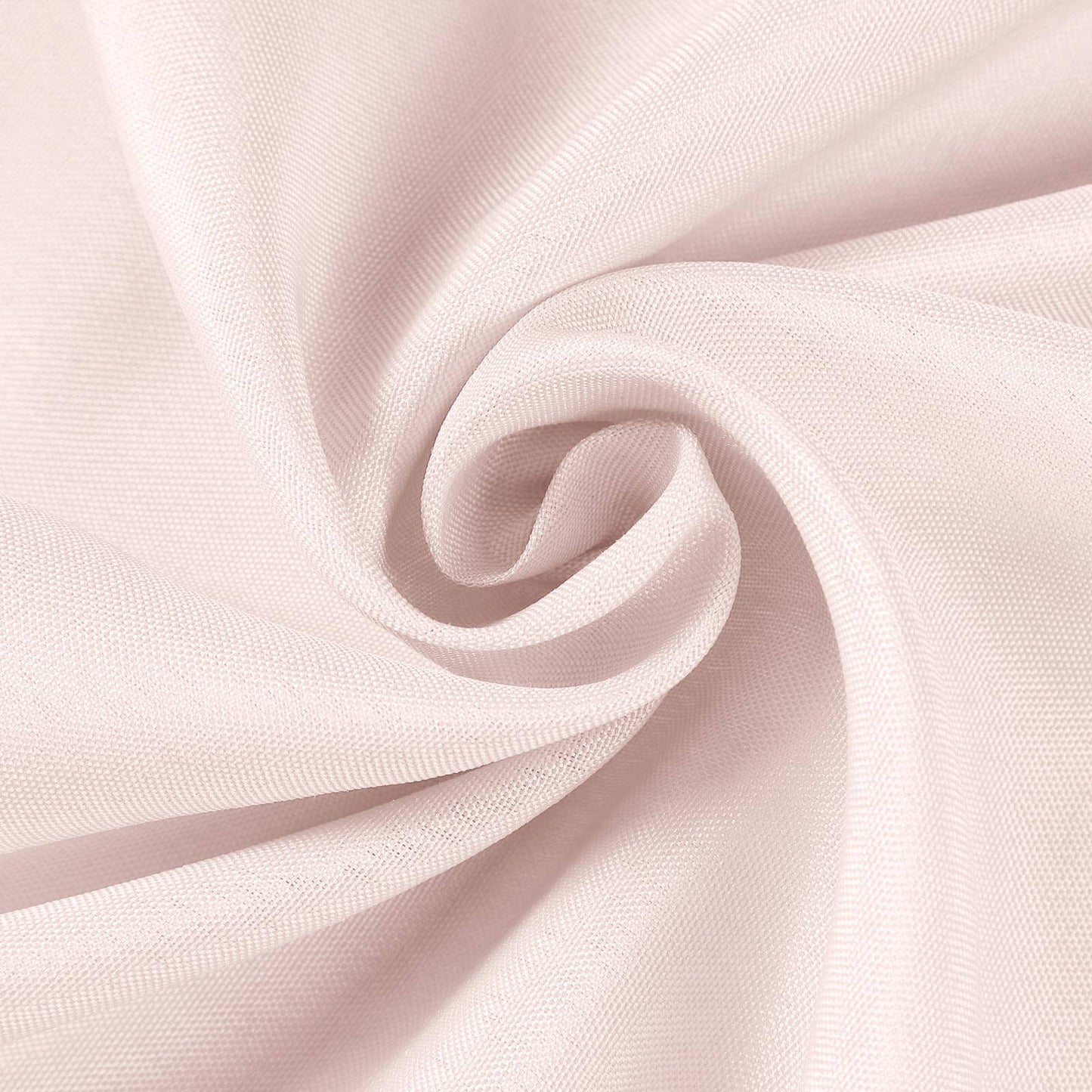 Polyester 54"x54" Table Overlay Square Tablecloth Blush - Wrinkle-Resistant & Durable Table Cover