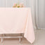 Scuba Square 70"x70" Tablecloth Blush - Wrinkle Free & Stain Resistant Table Cover