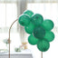 25 Pack 12" Matte Pastel Hunter Emerald Green Helium Air Latex Party Balloons