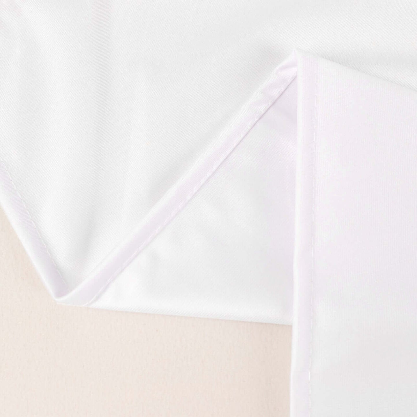 5 Pack Scuba 20"x20" Napkins White - Durable & Reusable Dinner Napkins for a Polished Tablescape