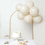 25 Pack 12" Matte Pastel Beige Helium Air Latex Party Balloons
