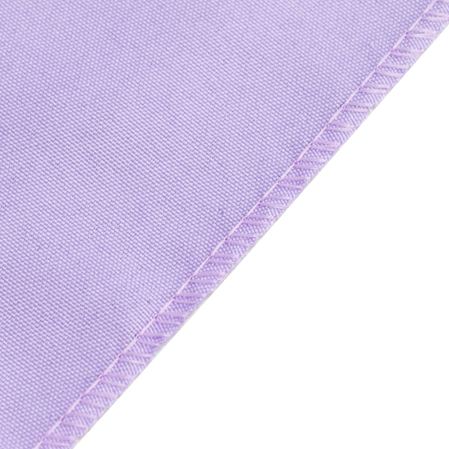 Fitted Polyester 72"x30" Rectangle Tablecloth Lavender Lilac - Durable Table Cover