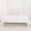 100% Cotton 60"x102" Rectangle Tablecloth White Linen - Soft & Breathable Table Cover