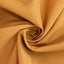 Premium Polyester 108" Round Tablecloth Gold - Wrinkle-Resistant 220GSM Table Cover for Weddings & Events
