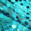 8ftx8ft Turquoise Big Payette Sequin Event Curtain Drapes, Backdrop Event Panel