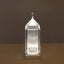 Acrylic LED Lantern Lamp Retro Lighthouse Design Rechargeable - Touch Control Crystal Decorative Night Light 11"