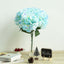 5 Bushes Baby Blue Artificial Silk Hydrangea Flower Bouquets