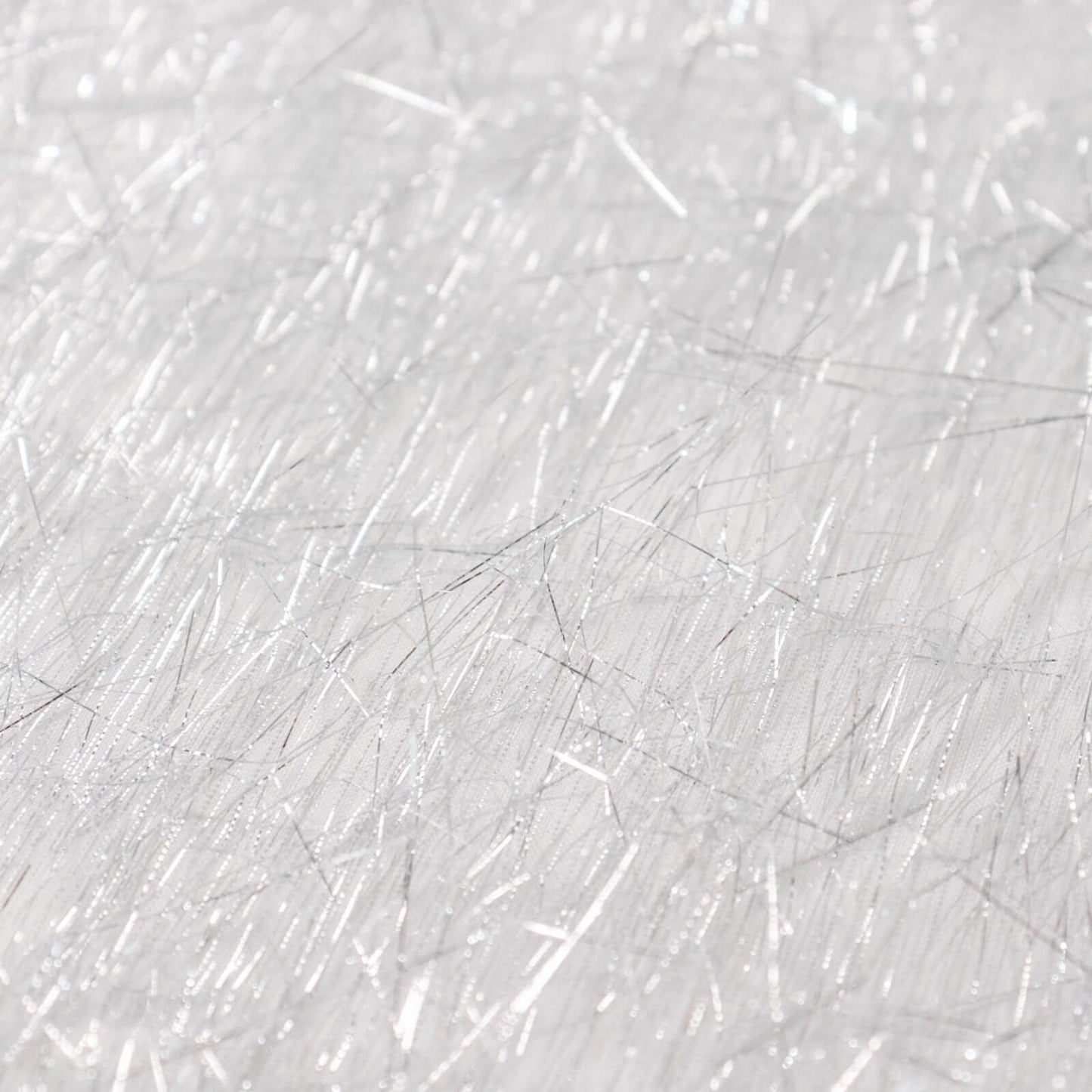 Polyester 90"x156" Rectangle Tablecloth Silver Metallic Fringe Shag Tinsel Table Cover