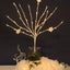 3-Pack LED Lighted Branches Artificial White - Warm White Tree Twig Lights with 60 Bright LED Bulbs 28.5"