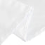 Lamour Satin 120" Round Tablecloth White - Seamless Table Cover with Soft Tempered Sheen for Upscale Gatherings