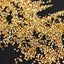 14400 Pcs Faux Diamond Rhinestone Vase Fillers Gold, Wedding Table Scatter Gems Sparkling Decorative Design 3mm